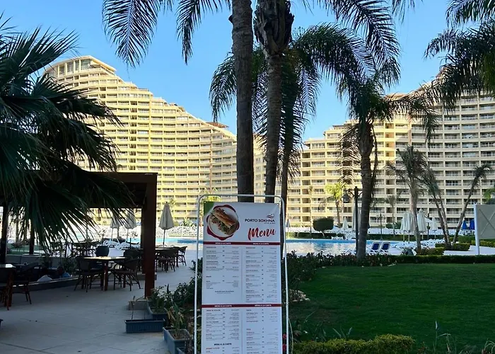 شقة Porto Elsokhna Towers Sea View